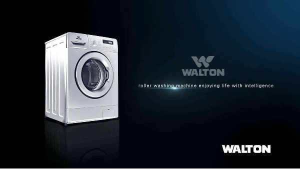 walton洗衣机三维动画